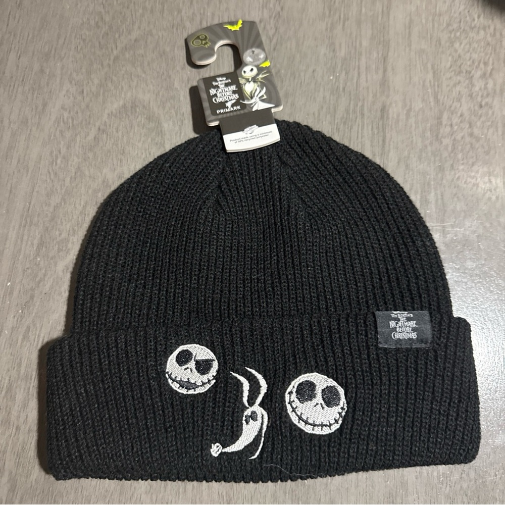 Nightmare before Christmas X Primark Black Kids Beanie hat